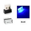 RXZ 1PC car mini usb led Atmosphere Light For Party Ambient Automotive Portable Plug and Play  Car Decorative Interior Lamp 12V
