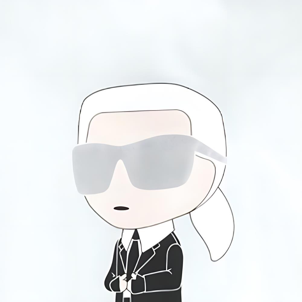 Karl Lagerfeld Модная удобная мужская футболка с принтом для улицы и поездок на работу, с круглым вырезом, прямым низом, коротким рукавом, светло-голубая 755071532251510