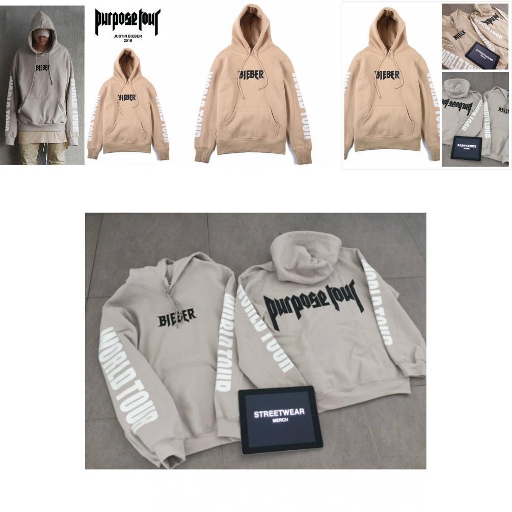 Джастин Бибер Purpose The World Tour Модная Худи Толстовка Свитшот