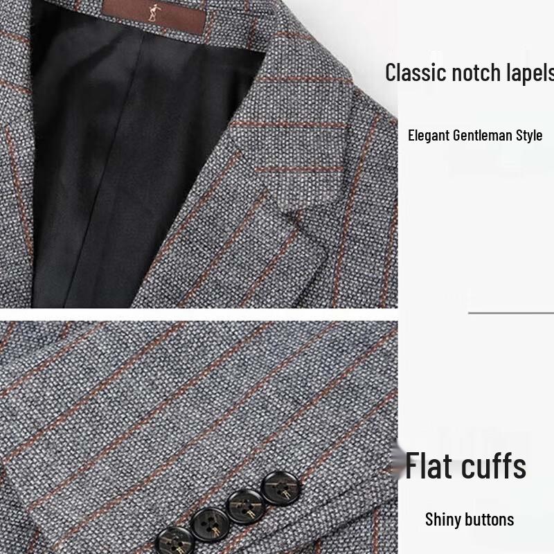 TRIES Мужской повседневный блейзер в стиле колор-блок