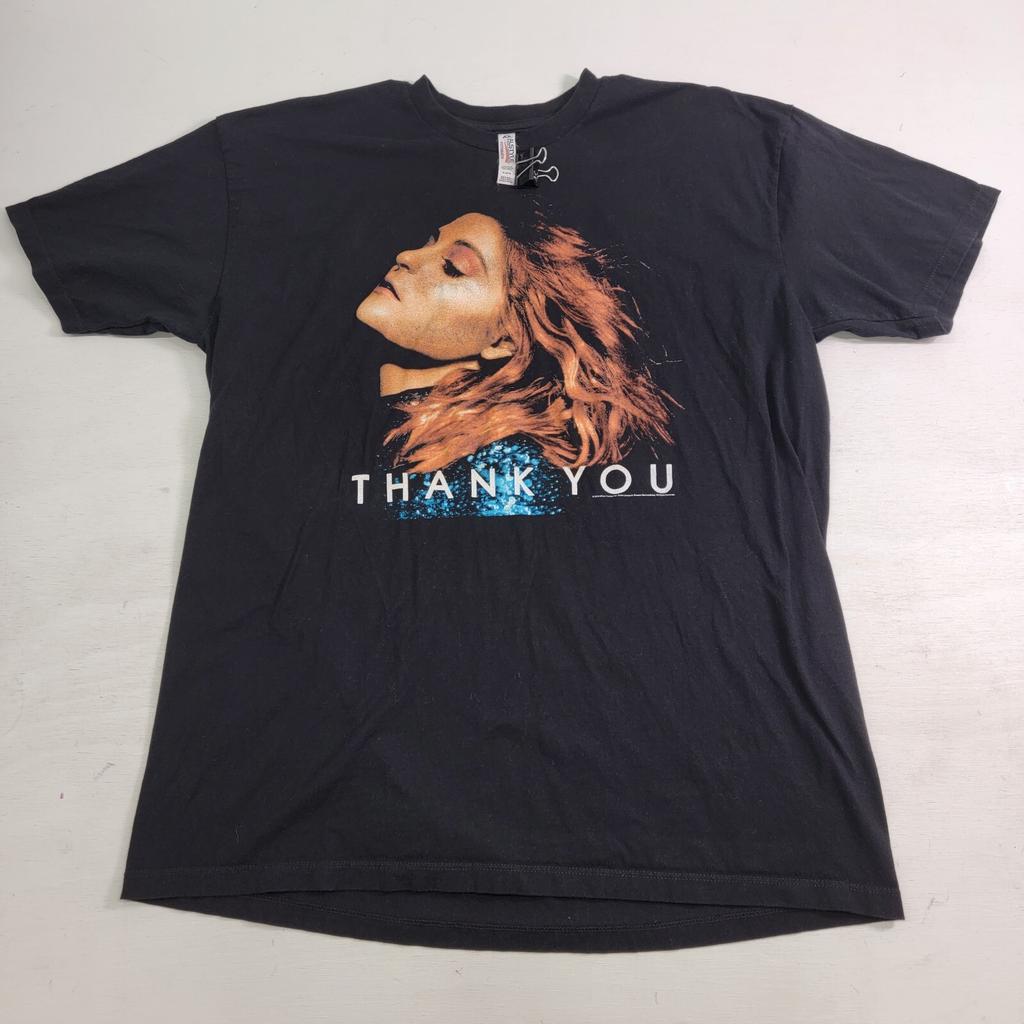 MEGHAN TRAINOR T SHIRT "Thank you" Vinyl CD Cover Adult Sz XL Tour Merchandise