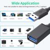USB-удлинитель 0,5/1/1,5/2/3/5 м, кабель для передачи данных 3.0 для ноутбука, телевизора, SSD, USB 3.0, штекер-розетка, разъем для компьютера, камеры, принтера