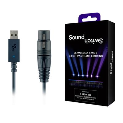 SoundSwitch Компактный USB DMX-интерфейс SoundSwitch Программное обеспечение Micro DMX-интерфейс –