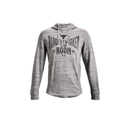 Under Armour Project Rock Graphic Hoodie Мужские толстовки белые 1370458-112
