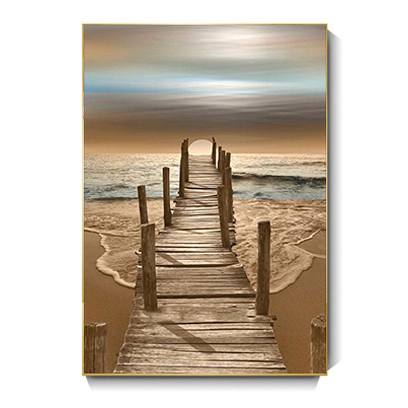 5D Diamond Painting Handmade Full Diamond Diy Landscape Sea View Diamond Embroidery Mosaic Home Decoration Christmas Gift