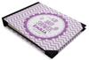 Сувенир Darling Blue Seamless Heart & Baby Objects Персонализированная печатная гостевая книга Baby Shower Scrapbook-7 x 9