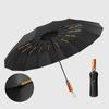 Automatic Storm-resistant Large Anti UPF50+ Umbrella Sun Rain Folding Dual-purpose Business Umbrella