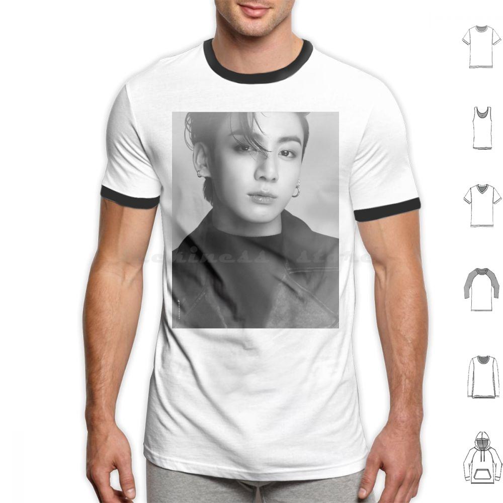 Jungkook T Shirt Big Size 100% Cotton Jungkook Suga Aesthetic Suga Namjoon Rm V Taehyung V Joonie Hobi Hoseok Jimin Jin