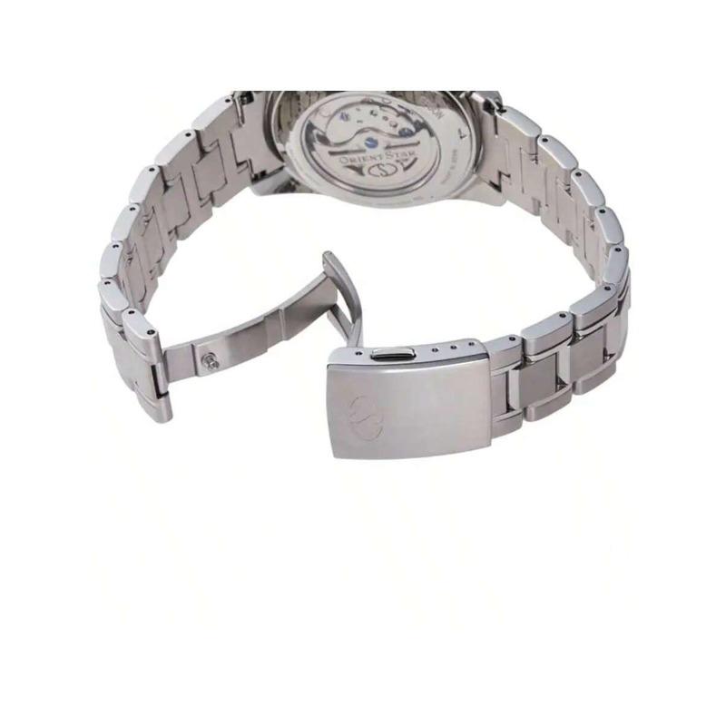 Orient Watch - Мужские автоматические механические часы, Дизайн с двумя львами, Модный деловой стиль, Модель RE-HJ0003B00B