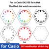 Мод-комплект Черной Пятницы для Casio G-Shock GA-2100 – Сделай сам цветное кольцо шкалы и маркеры циферблата, Аксессуары для восьмиугольной рамки Casioak 2110