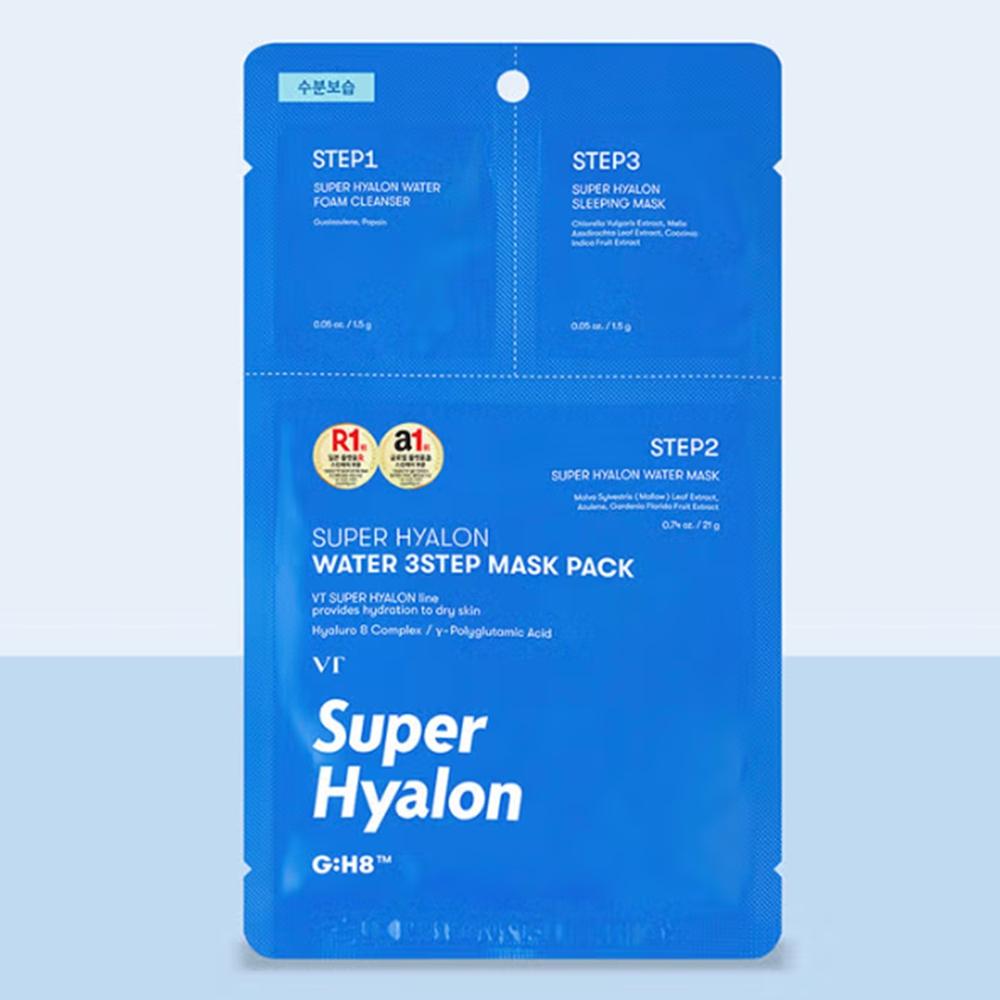 VT Super Hyalon Water 3-ступенчатая маска-пак 24 г