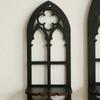 3 Pcs Vintage Wall Decor Wooden Hollow Cathedral Arch Frame Trendy Wall Decoration