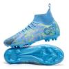 New High-top Football Shoes Men's and Women's Long Broken Nails Youth Sports Professional Game Training Football Shoes
