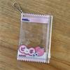 1 Piece 3-Inch Idol Photo Card Protective Cover Card Holder Chain Candy Bag Ins Card Holder Transparent Photocard Holder