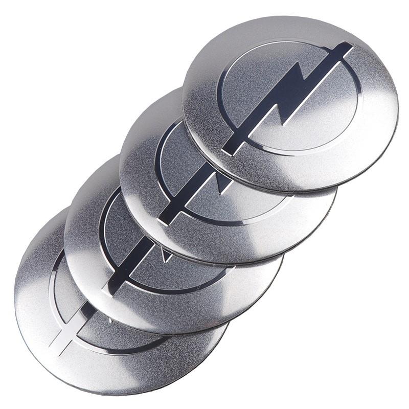 4pcs 56/60mm Car Wheel Center Hub Cap Stickers Auto Logo Emblem For Opel Zafira B Corsa D Insignia Mokka Regal Car Accessories