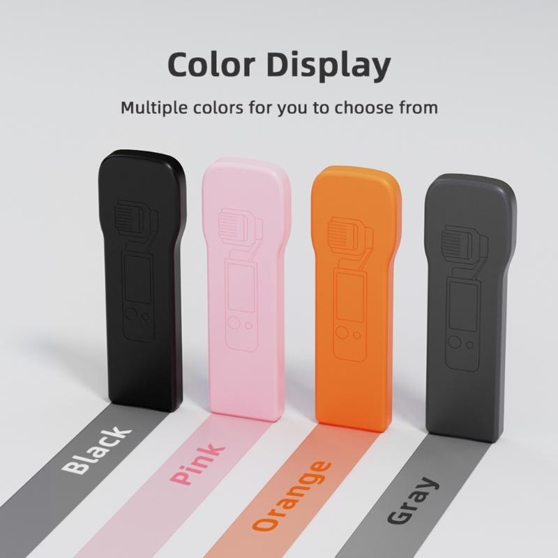 Silicone Protective Case Covers Screen Lens Protections For Pocket 3 Camera Case Screen Shield Easy Installation