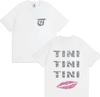 Певица TINI STOESSEL Futtura Модный 2025 Графический Тур Футболка Мужская Женская Поп Футболка Хлопок Повседневная Короткий Рукав Футболка Унисекс