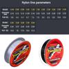 150m/200m Fishing Line Soft Durable Nylon Fishing Line Multi-size Fluorocarbon Coated Fishing Line Carp Fishing Wire