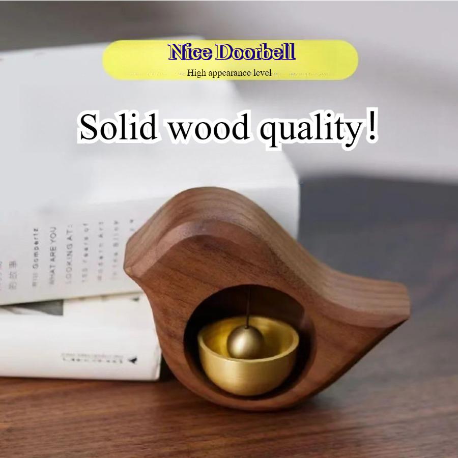 Wind Chimes & Hanging Decorations Wooden Door Bell Home Decor Room Decor Landscape Garden Decoration Wind Chime