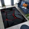 Neon Geometry Indoor Rug Durable Stainresistant Easyclean Carpet For Bedroom Kitchen Bathroom Home Decor Birthday Gift