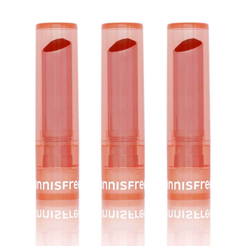 Innisfree Увлажняющий тинт-бальзам для губ №. 4 Розовый кирпич 3шт