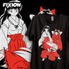 Inuyasha – Nuevos Enero 2023Anime T Shirt Manga Gift For Anime Lover All Size Cotton