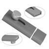Punch-free Door Bolts Catch Lock Aluminum Zinc Zinc Alloy Sliding Door Bolt Lock  Garden Gate Shed