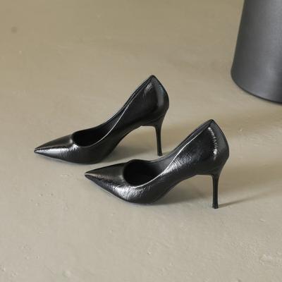 Женские туфли на тонком каблуке. Профессиональные советы по работе. Не утомляющие ноги. Удобная мягкая обувь из искусственной кожи для работы. Удобная и легкая.