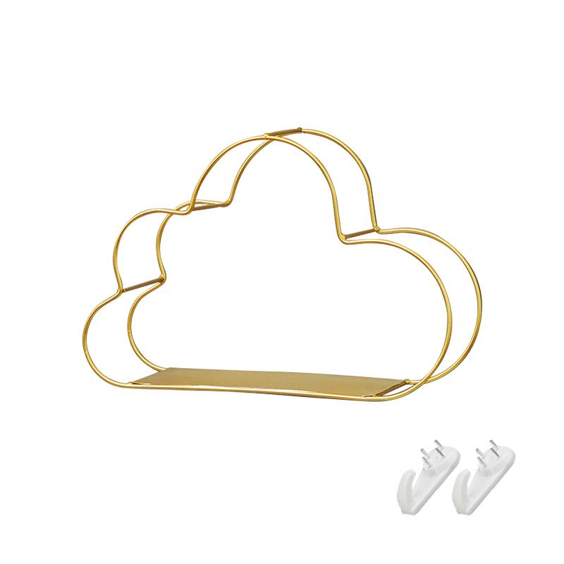 Cloud Shape Wall Shelf Rack Storage Organizer Decorative Hanging Home Decorations