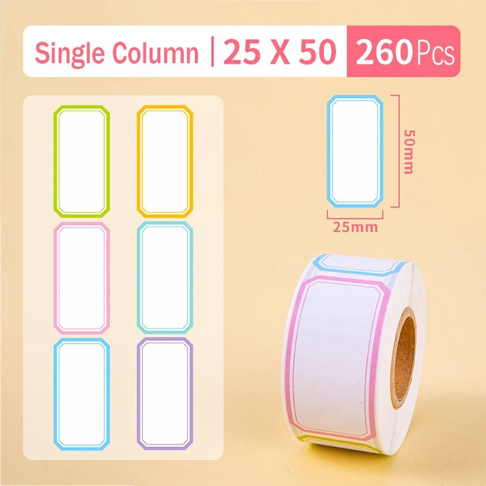 Waterproof Label Stickers Self-adhesive Tag Sticker Portable Writable Sticker