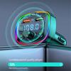 1/3/5 шт. FM-передатчик Hands-free Быстрая зарядка Pd 18 Вт Type-C Lossless Music Автомобильные аксессуары 3.1a Красочный окружающий свет