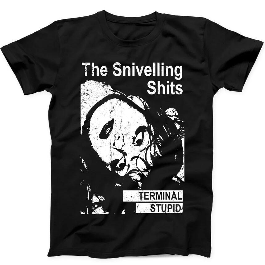 The Snivelling Shits Terminal Stupid Punk Rock Gift Tee Black T Shirt 107 Unisex T-Shirt