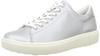 Genuine Easy To 3E ANF Cm [Achilles Sorbo] Women's Sneakers, Leather, Walk, 5120, Silver, 22.0