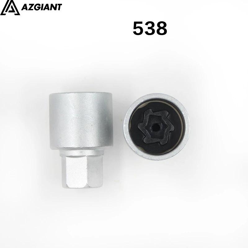 1 шт. Инструмент для снятия противоугонных винтов автомобильных шин, гильза-ключ для Volkswagen Beetle Polo Golf Jetta Passat CC Tiguan, Инструменты для ремонта