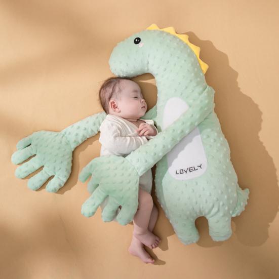 Успокаивающая ладошка для младенцев Мягкая плюшевая помощь для сна Подушка для поддержки сна ребенка Игрушка-антистресс для младенцев
