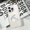 Милый Чехол для Телефона I-MolangS Мягкий Прозрачный Чехол Для IPhone 17 16 15 14 13 12 11 Pro Max Mini Plus Ударопрочный Чехол