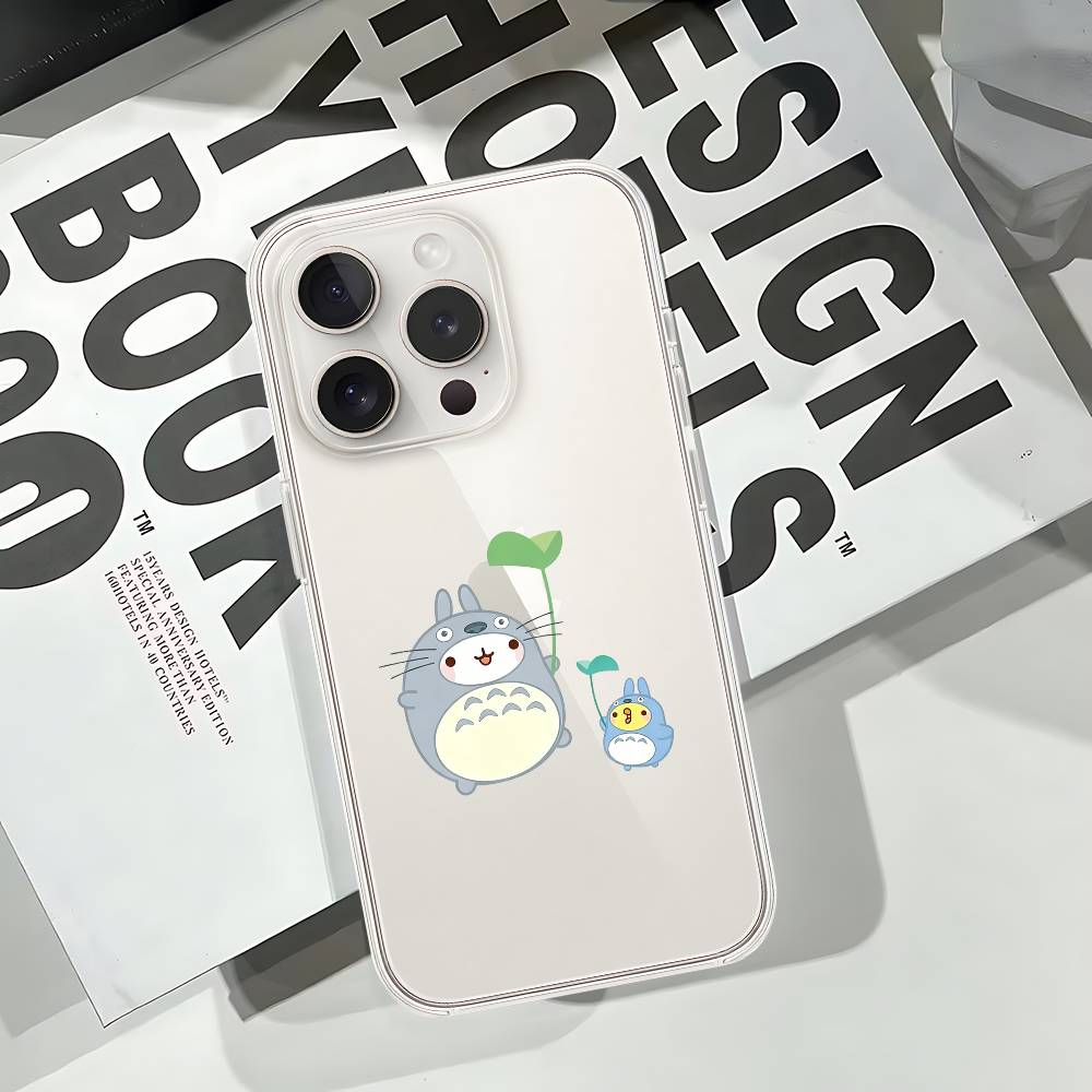 Милый Чехол для Телефона I-MolangS Мягкий Прозрачный Чехол Для IPhone 17 16 15 14 13 12 11 Pro Max Mini Plus Ударопрочный Чехол