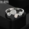 Кольцо из стерлингового серебра 925 пробы с цирконом AAA FashionWedding Jewelry