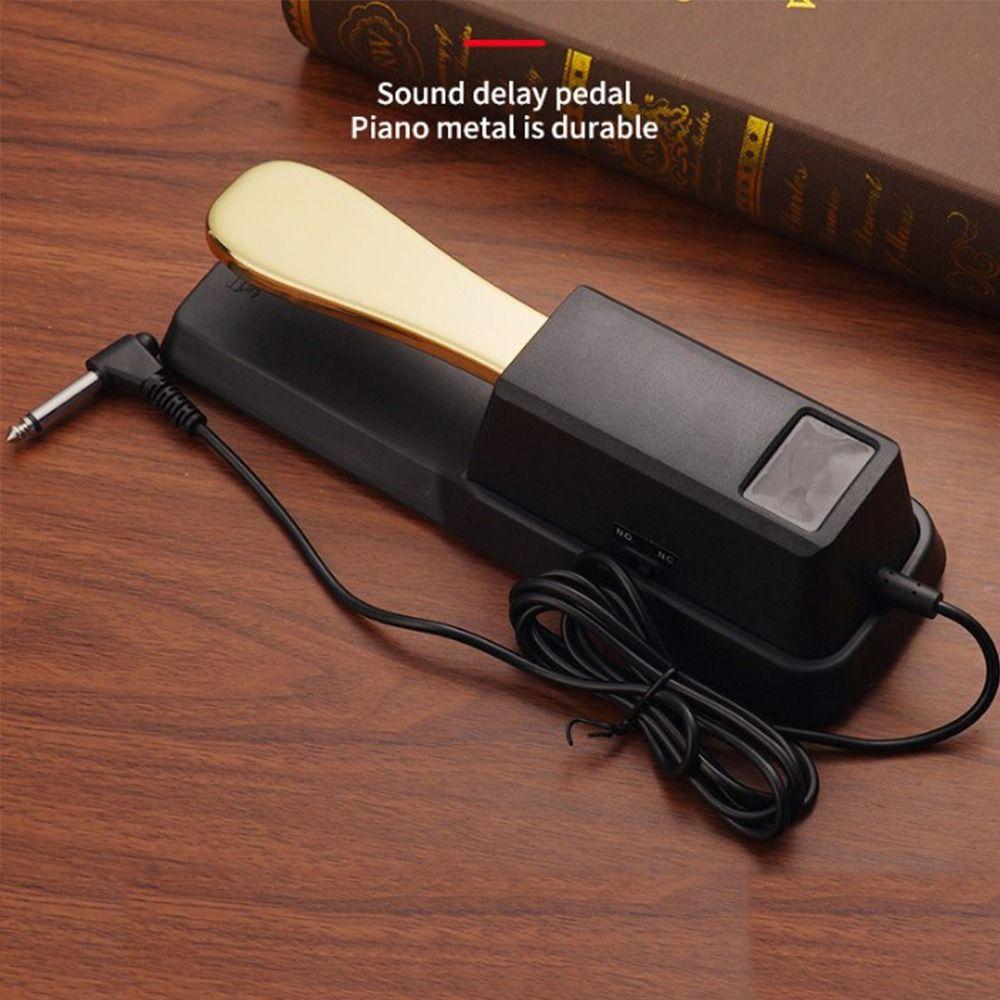 Anti-Slip Piano Sustain Pedal Metal Pedal Musical Instrument Accessories Electronic Organ