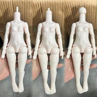 Белая / Загорелая Кожа 1/6 BJD Аксессуары Тело Куклы с Множеством Суставов Игрушка для Переодевания