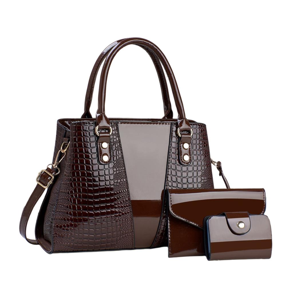 3-упаковка женских весенних универсальных сумок через плечо, модная сумка