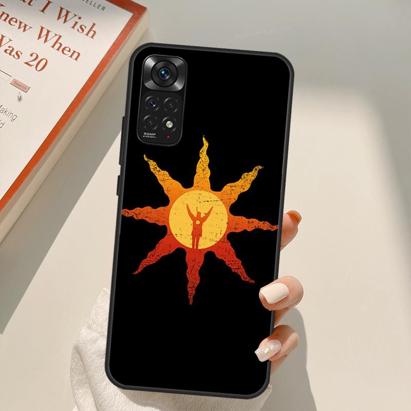 Чехол Praise the Sun Dark Souls для Xiaomi Redmi Note 11 10 9 8 Pro Note 11S 10S 9S 8T K50 K40 9A 9C 10A 10C