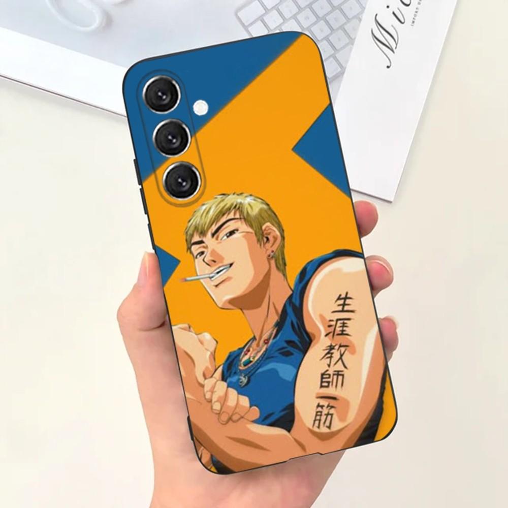 Чехол для телефона Great Teacher Onizuka GTO для Samsung S25, S24, S21, S22, S23, S30, Ultra, S20, Plus, Fe, Lite, Note, 10, 9, 5G Черный