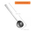 Stainless Steel Coffee Scoop Long Handle Tablespoon Measuring Tools Kitchen Sugar Scoop Milk Powder Spice Spoon Man Woman Gift