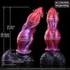NNSX Big Dog Knot Dildo With Strong Suction Cup Anal Plug G-Spot & Prostate Stimulator Sex Toy for Male Female Pleasure
