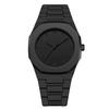 Lightweight Plastic Band Case Full Black Watch for Men Classic Simple Reloj Quartz Wristwatch Male Man New Fashion Style Clock