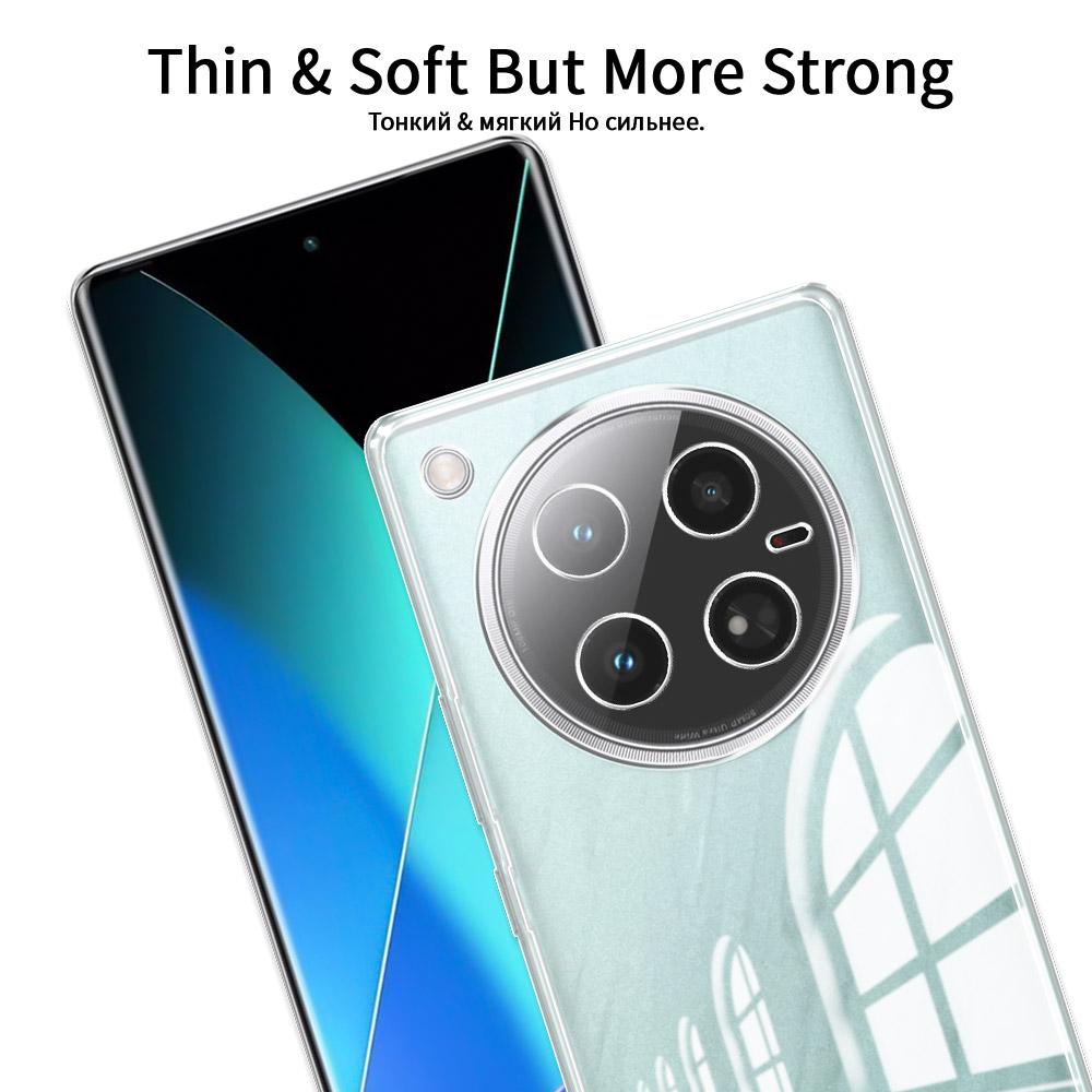 Для Infinix Zero 40 5G 4G чехол прозрачный мягкий силиконовый бампер чехол для телефона Infinix Zero 40 X6861 прозрачный противоударный задний чехол