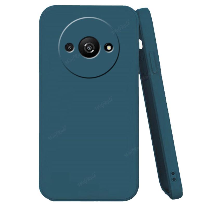 Для Redmi A3 чехол Xiaomi Redmi A3 A1 A2 Plus + Capas задний бампер жидкий силикон ударопрочный TPU мягкие Fundas Redmi A3 A 3
