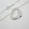 [Used] TIFFANY/Tiffany 925 open heart pendant/g468-33
