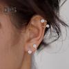 1 шт. серьги для пирсинга, искусственные кристаллы, серьги-гвоздики для козелка, легко чистящиеся серьги-гвоздики для хряща ушной раковины, губы